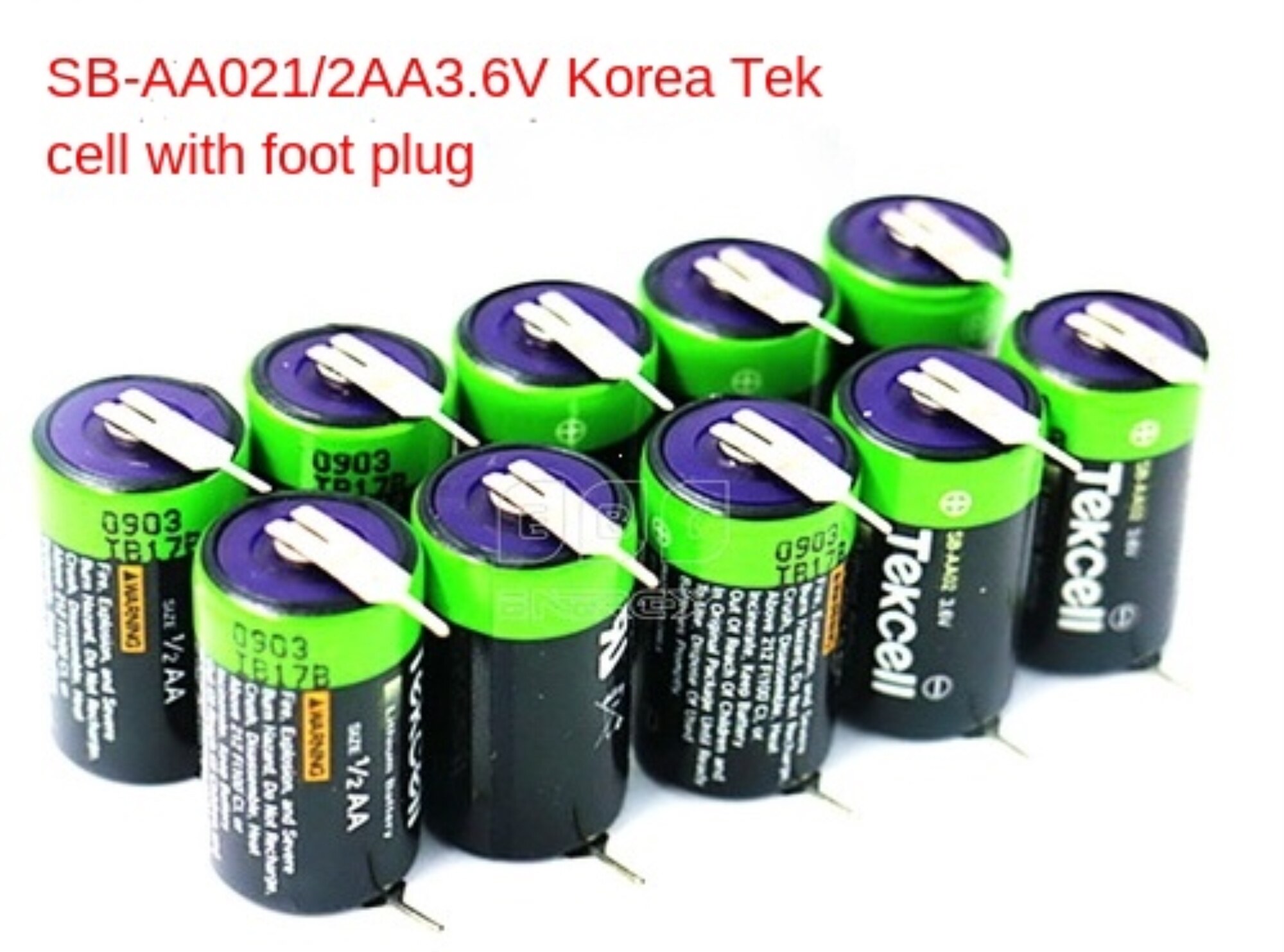 New Original Original Korea Tekcell SB-AA02 3.6V lithium battery 1/2AA ...