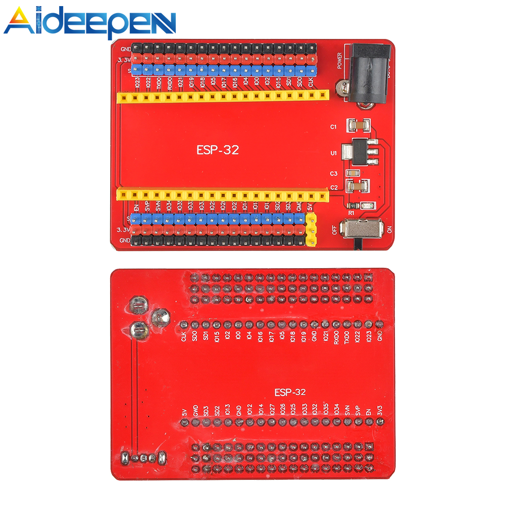 Aideepen Mô-đun Bảng Mở Rộng Phát Triển ESP32 Cho Kỹ Sư Kỹ Thuật Mô-đun Điện Tử Tự Làm Cho Bo Mạch Chủ Arduino Nano V3.0 DC 7-12V