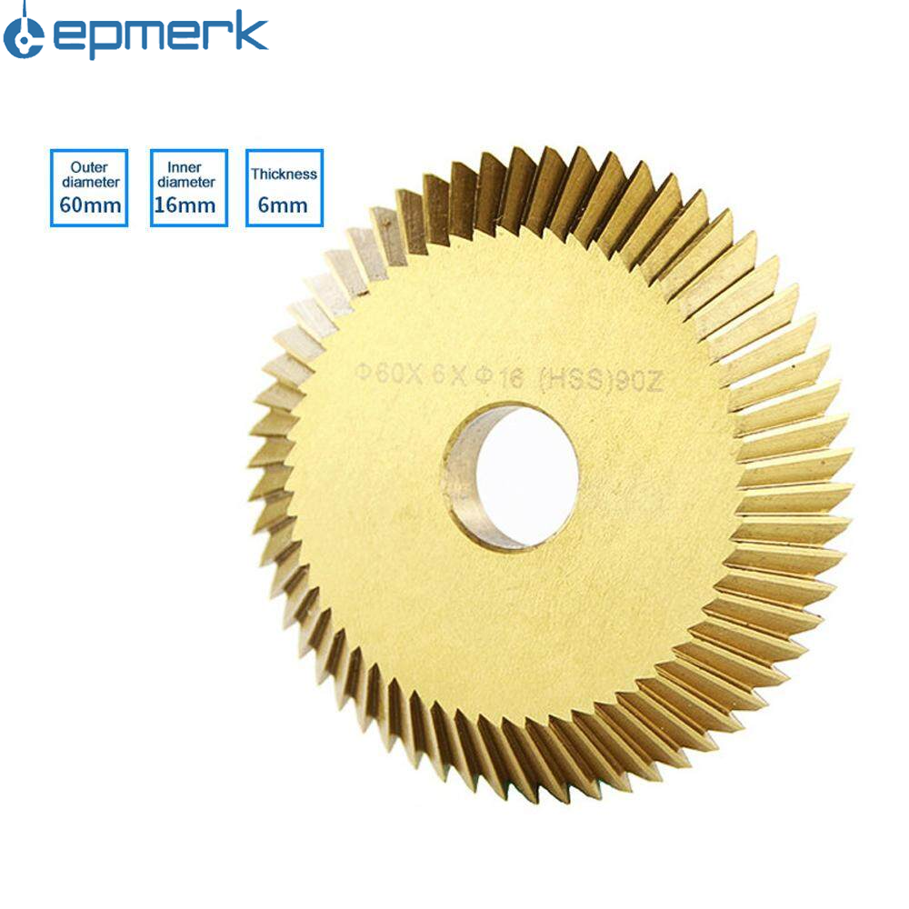 Lepmerk High Speed Steel Cutting Saw Blade Key Cutting Machine Blade Key Duplication Machine Milling Cutter Key Cutting Blade Locksmith Tool