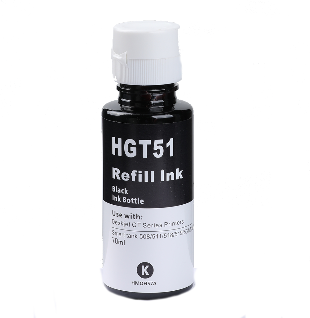 Digit Colors GT51 GT52 Ink Refill Kit – 4 Colors For HP GT 5820/5810 & Ink Tank