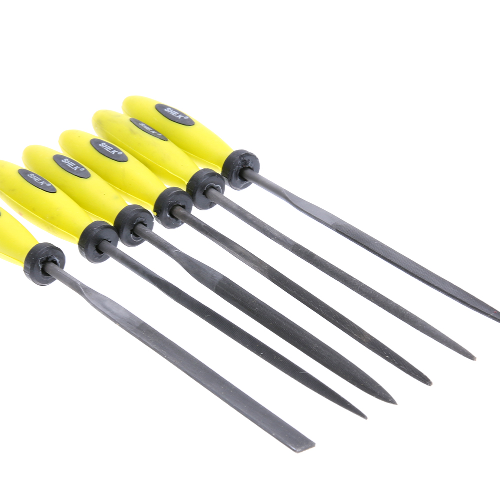 [พิเศษ] 6Pcs ตะไบโลหะ Mini Assorted Rasp ตะไบเข็มเพชรเครื่องมือซ่อมแซม ...