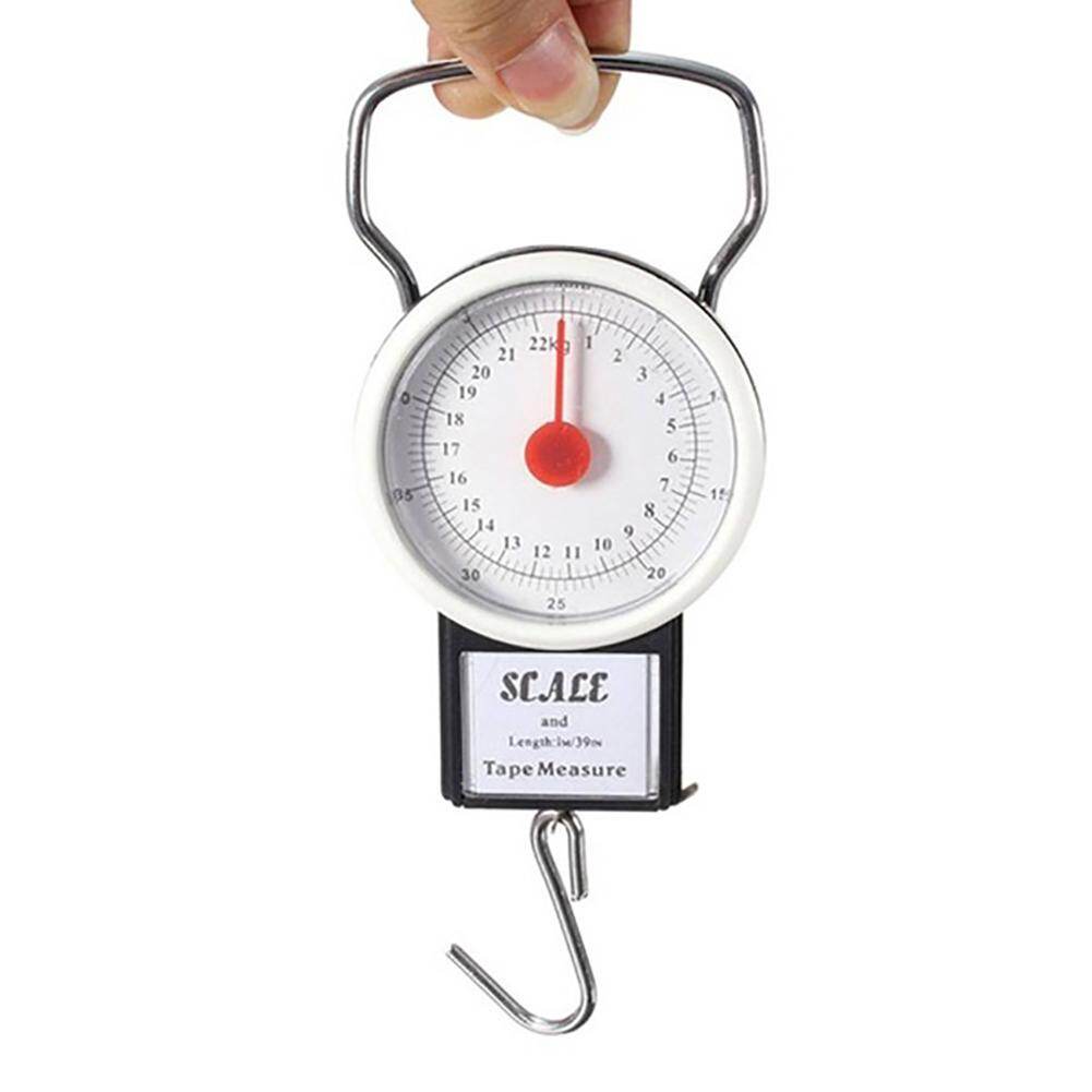 xiaxuannai® 22KG Portable Fishing Luggage Weighting Hook Handheld Scale with Tape Measure