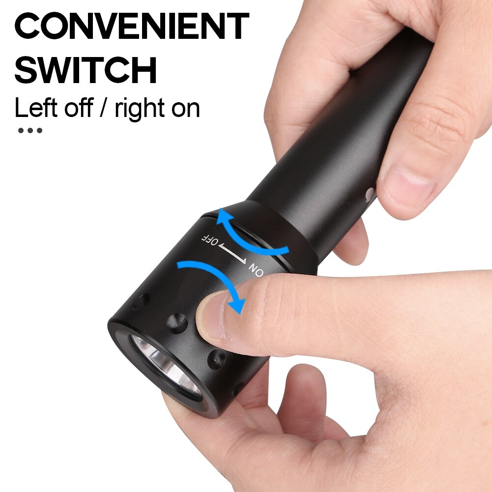 {hot} LED Flashlight LED Waterproof scuba Diver Diving Swimming Flashlight underwater Flash Light Torch