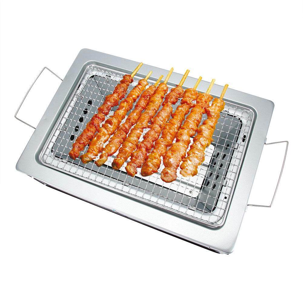 Gốm Nhật Bản Hoa Hibachi BBQ Bàn Nướng Yakitori Thịt Nướng Than 40 CM