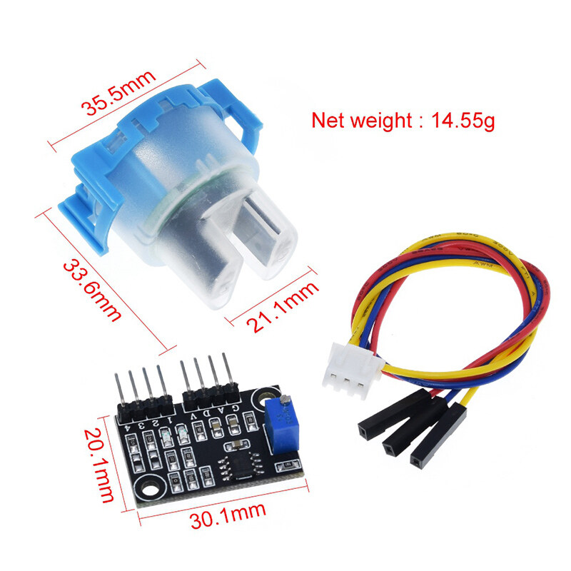 Turbidity Sensor Kit Liquid Suspended Particle Turbidity Detection Suspended Value Detection Module for arduino