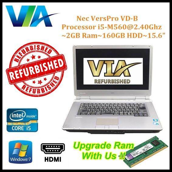 (Free Mouse) HDMI Nec VersaPro VD-B~CI5~2Gb Ram~160Gb HDD~15.6 Malaysia
