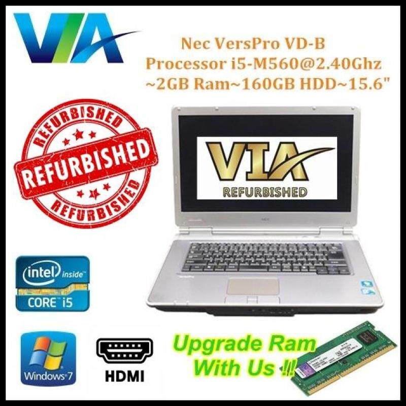 (Free Mouse) HDMI Nec VersaPro VD-B~CI5~2Gb Ram~160Gb HDD~15.6 Malaysia