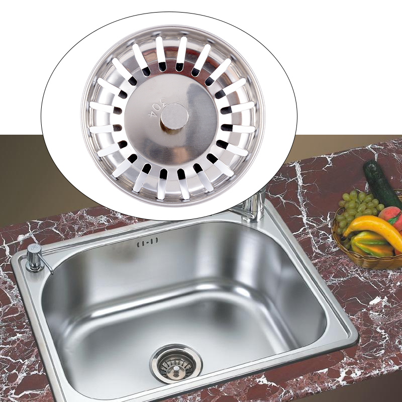 Bồn Rửa Lọc, Nút Thoát Nước Bộ Xử Lý Rác Bằng Inox Bẫy Sàn Chống Côn Trùng Chống Gián Thoát Nước Sàn Cao Su Stopper, Phòng Tắm