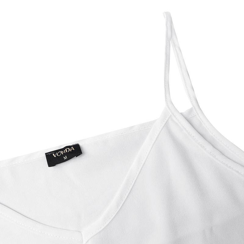 [จัดส่งฟรี+3 Days Delivery]VONDA เดรสสายเดี่ยว Cami Slip Dress