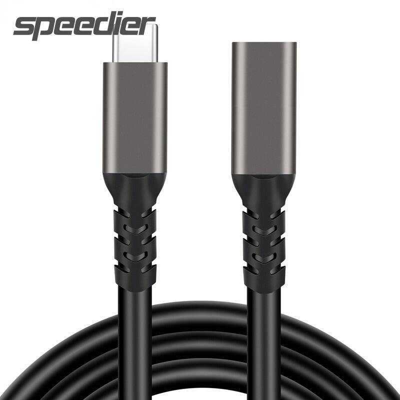 USB C Extension Cable Type C Extender Male To Female USB 3.2 Gen 2