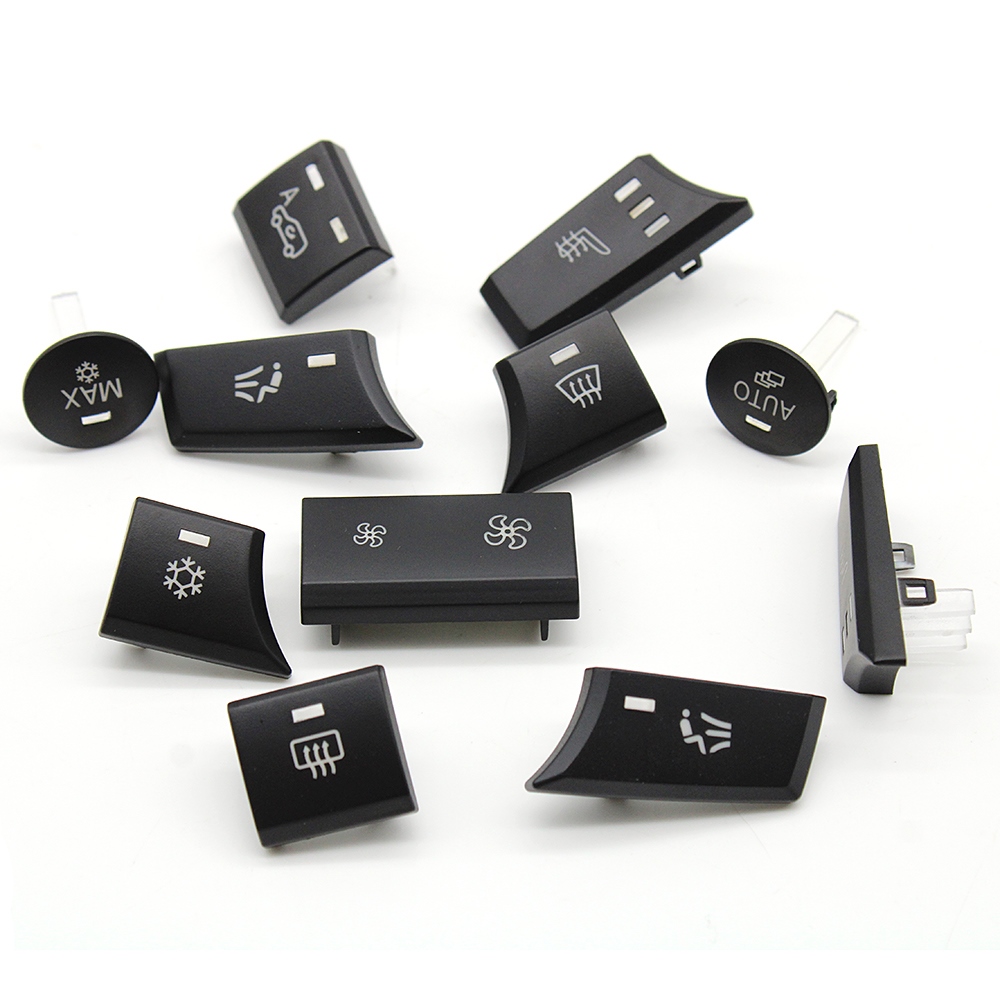 [HOT W] Dashboard Air Conditioning AC Ventilation Control Button Auto Knob Switch Caps For BMW X5 X6 E70 E71 E72 2007-2014 64119310445