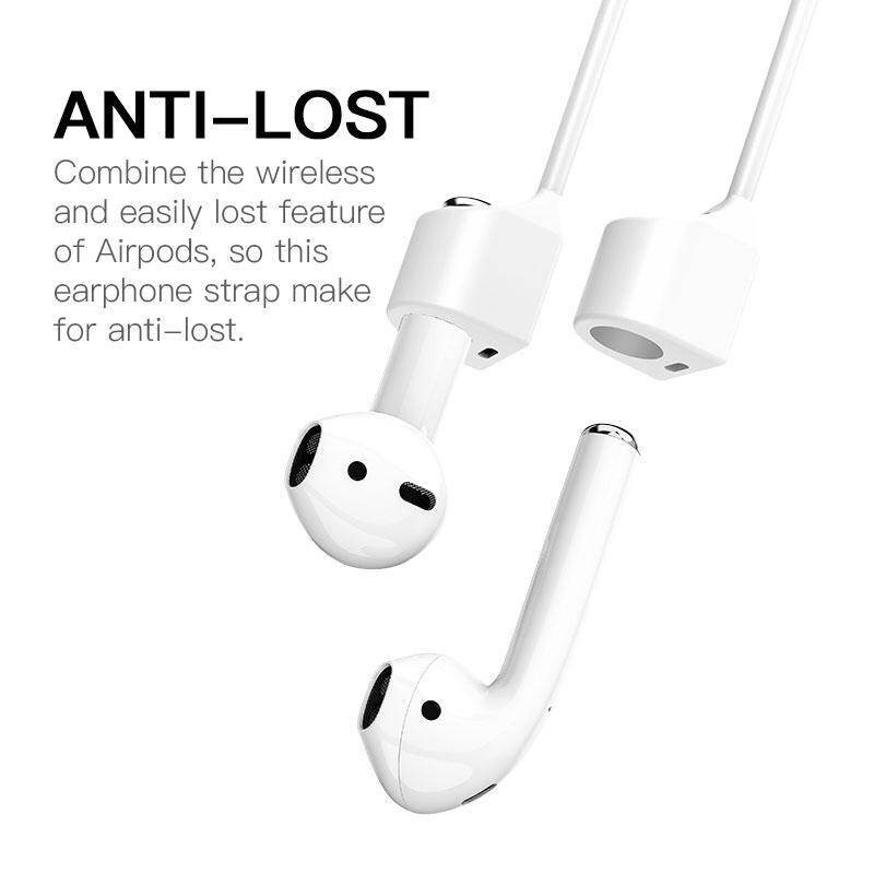 Dây Đeo Nam Châm Cho Airpods Pro2 Pro 3rd 2 1 Dây Đeo Chống Mất Dây Tai Nghe Cho Bluetooth TWS Dây Đeo Cáp Silicon Không Dây