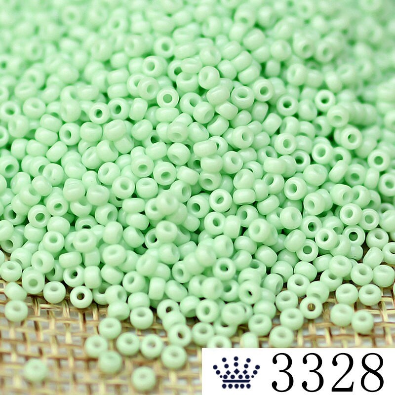 ◆▼ Miyuki Miyuki 2mm rice beads imported from Japan macaron color fresh opaque matte DIY beading handmade