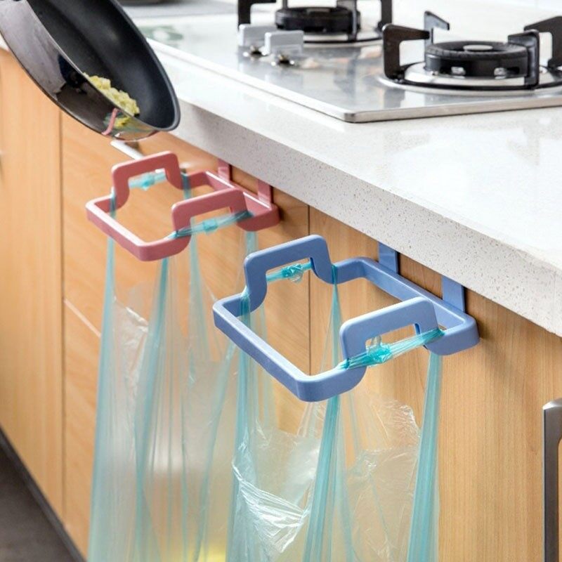LEBI Giá Đựng Rác Treo Cửa Tủ Nhà Bếp Giá Đựng Túi Rác Phía Sau Cửa Giá Đựng Túi Nhựa Giá Đựng Thùng Rác