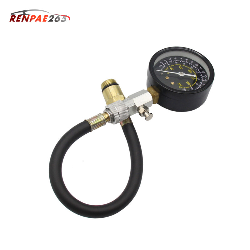 Máy Kiểm Tra Nén Xi Lanh Động Cơ Máy Đo Kiểm Tra Bộ Dụng Cụ Sửa Chữa Kiểm Tra Tự Động Máy Đo Áp Suất 0-300 Psi【cod】