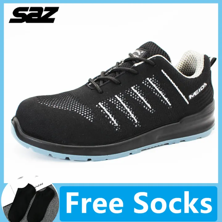 lightweight breathable safety trainers