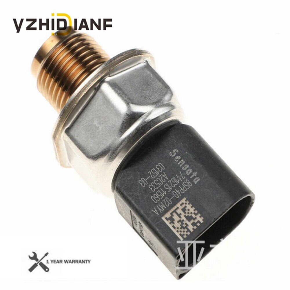 1pc New Common Rail Pressure Sensor Compatible With Ford- OEM 85PP40-02MYB 85PP4002MYB 85PP40-02 85PP4002 85PP40-02MYA