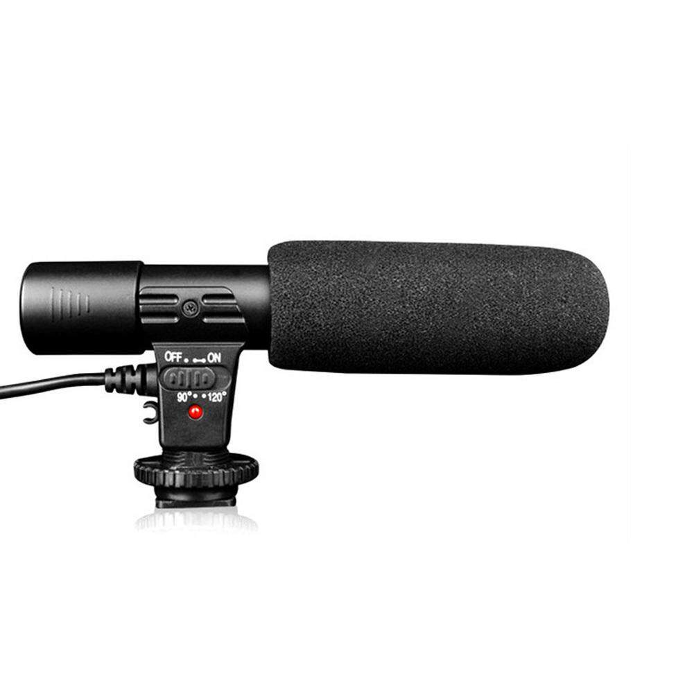 3.5mm Universal Microphone External Stereo Mic for DSLR Camera DV Camcorder