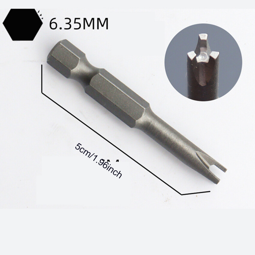 13 chiếc Bộ tuốc nơ vít hình đặc biệt 50mm hình chữ U hình tam giác bên trong chữ thập ba điểm Bộ Tuốc nơ vít Phụ Kiện Dụng cụ