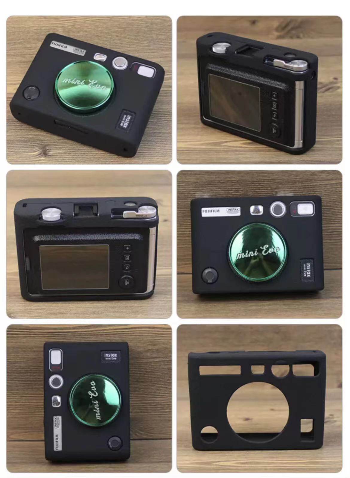 Ống kính Bìa instax mini EVO Vỏ bảo vệ máy ảnh túi cho Fujifilm Instax Mini EVO
