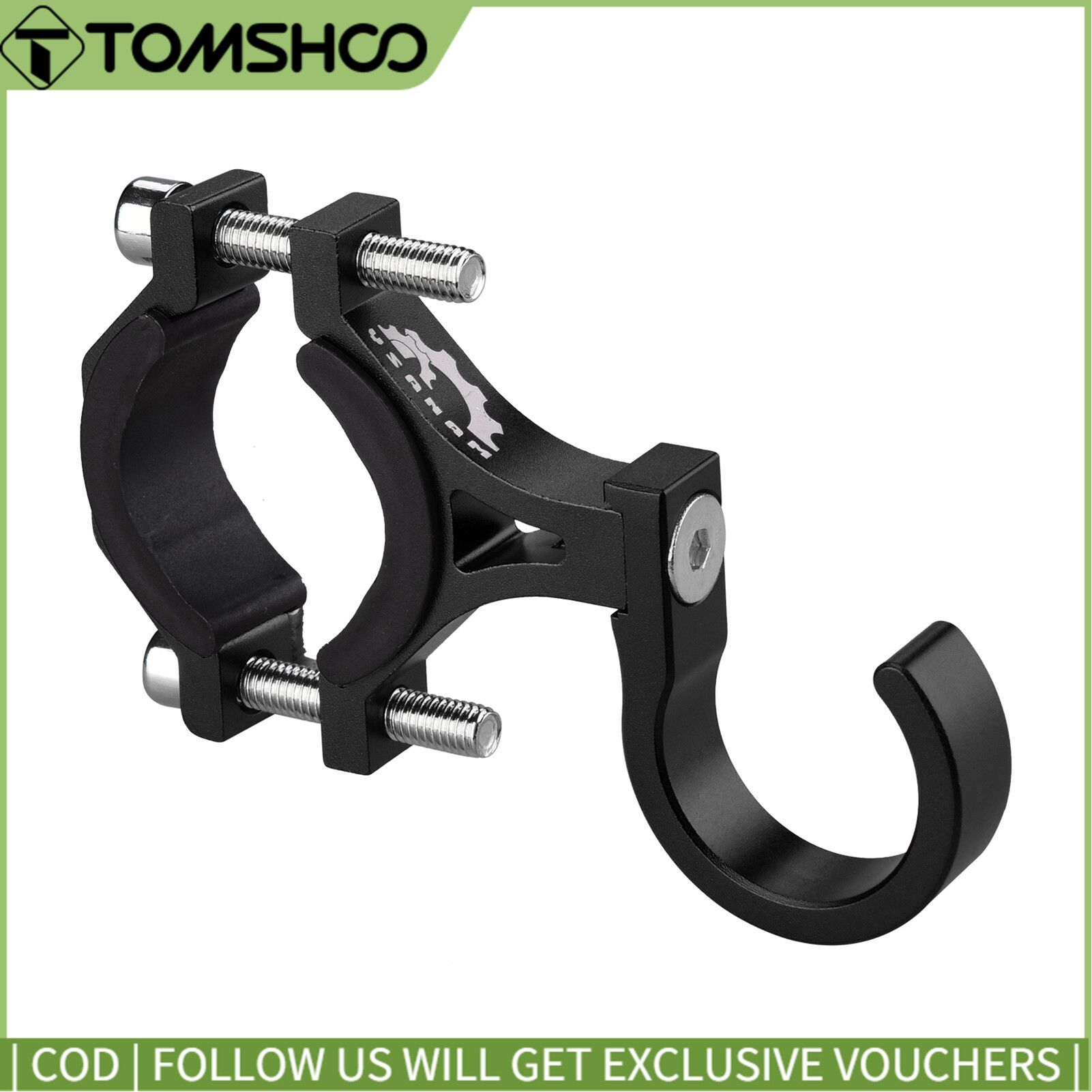 YSANAM Bicycle Universal Hook Motorcycle Hanging Bag Claw Hook Multifunctional Helmet Hook Bike Aluminum Alloy Hanger Hook Holder