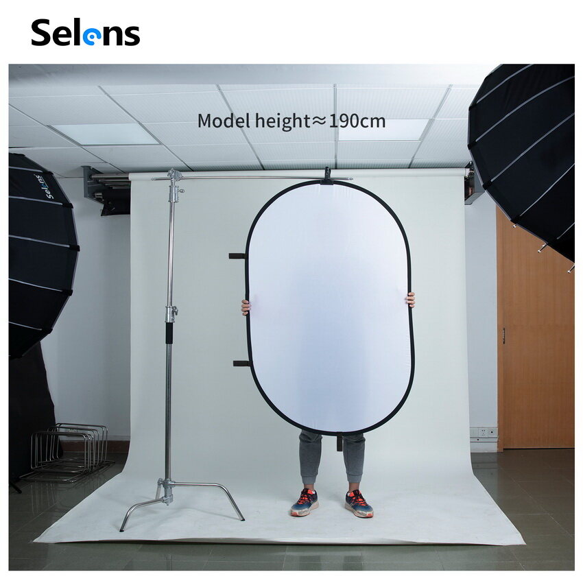 Selens Bảng Điều Khiển Khuếch Tán Mềm Cho Studio Chiếu Sáng Có Thể Gập Lại Kèm Túi Đựng Cho Studio Và Chân Dung Ngoài Trời