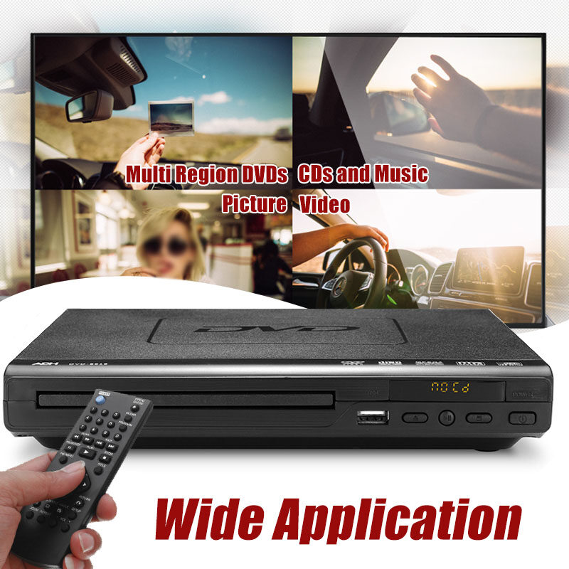 1080P 110240V DVD RWHDMI Player HDMI USB3.0 Mediaplayer MultiROM