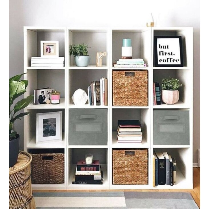 Kệ sách gỗ tổ ong 3 tầng đa năng