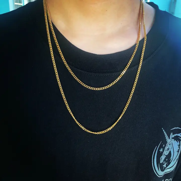 Brand New Simple Style 5mm Stainless Steel Plating Gold Necklace 50cm 70cm Necklace For Men And Women Lazada Ph Brand New Simple Style 5mm Stainless Steel Plating Gold Necklace 50cm 70cm Necklace For Men And Women Lazada Ph