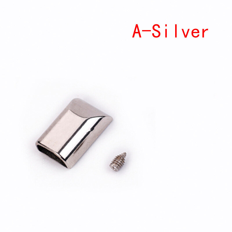 2sql 10Pcs Set Tailor Tools Metal Zipper Repair Replacements DIY Craft Tail Lock Bottom Stop Stopper Closure Zipper Pull Garment Accessory Sewing