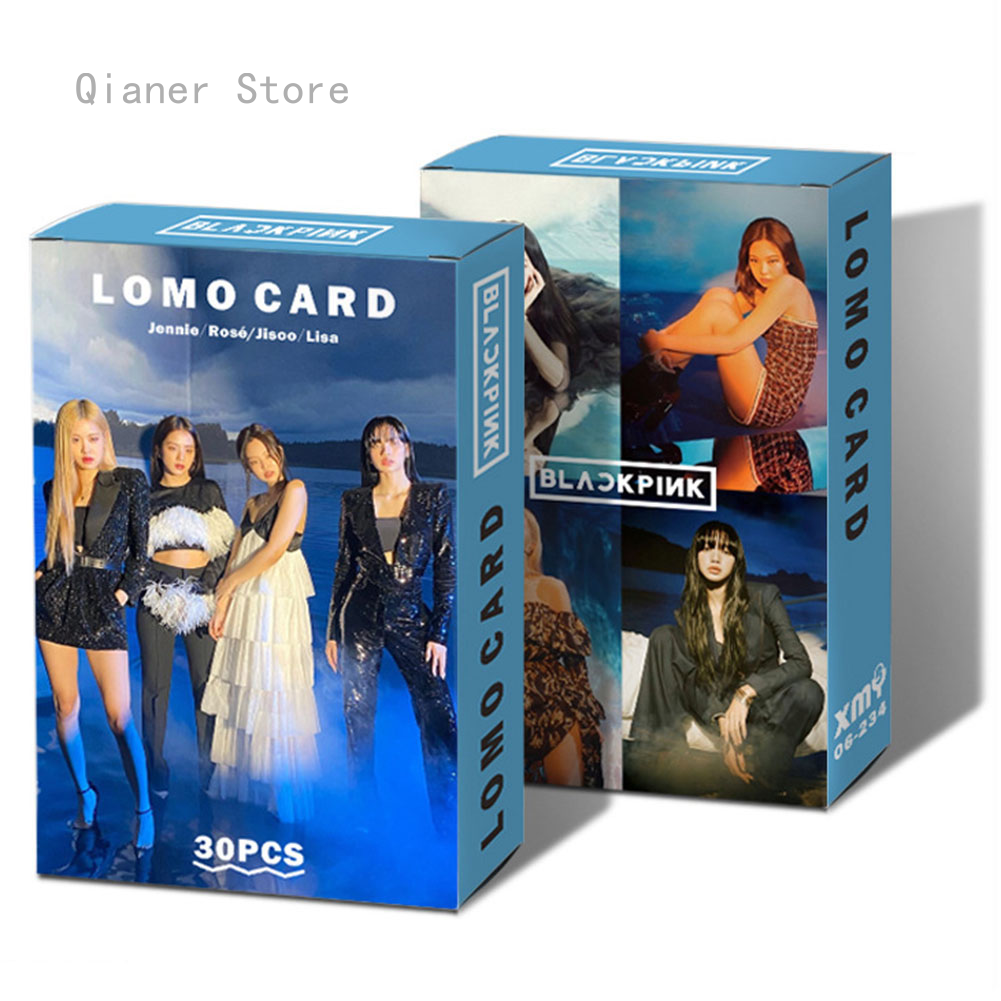 Qianer 30ชิ้น/เซ็ตBLACKPINK PHOTOCARDอย่างเป็นทางการเพียง2020ต้อนรับคอลเลกชันเลือกบัตรภาพ