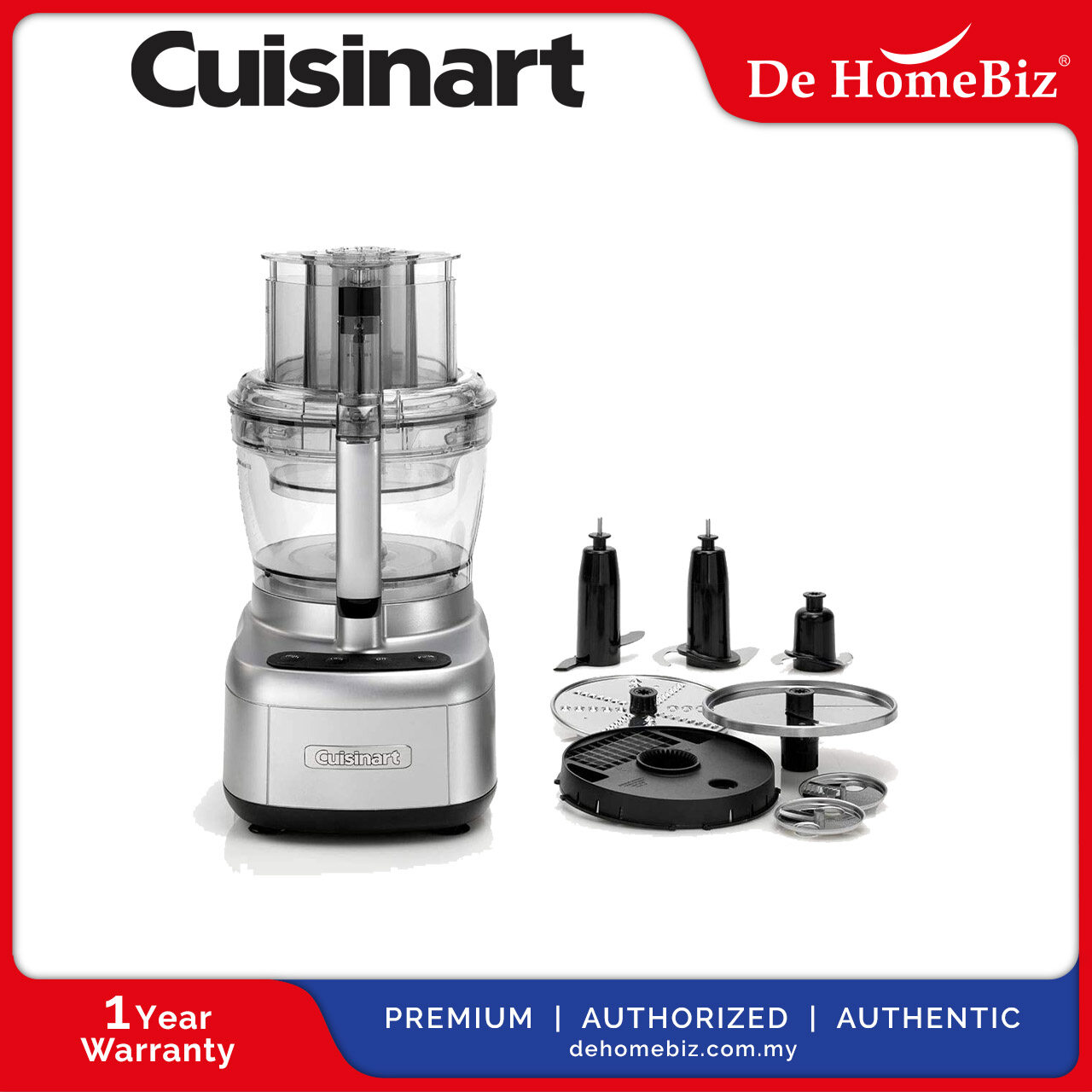CUISINART FP1300SU Expert Prep Pro Food Processor 3.3L 550W (Stainless