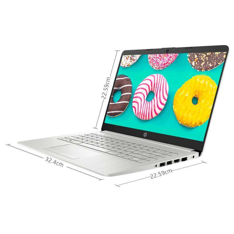 HP Pavilion 14S AMD R3-3250U processor 14-inch thin and light bezel laptop silver Malaysia
