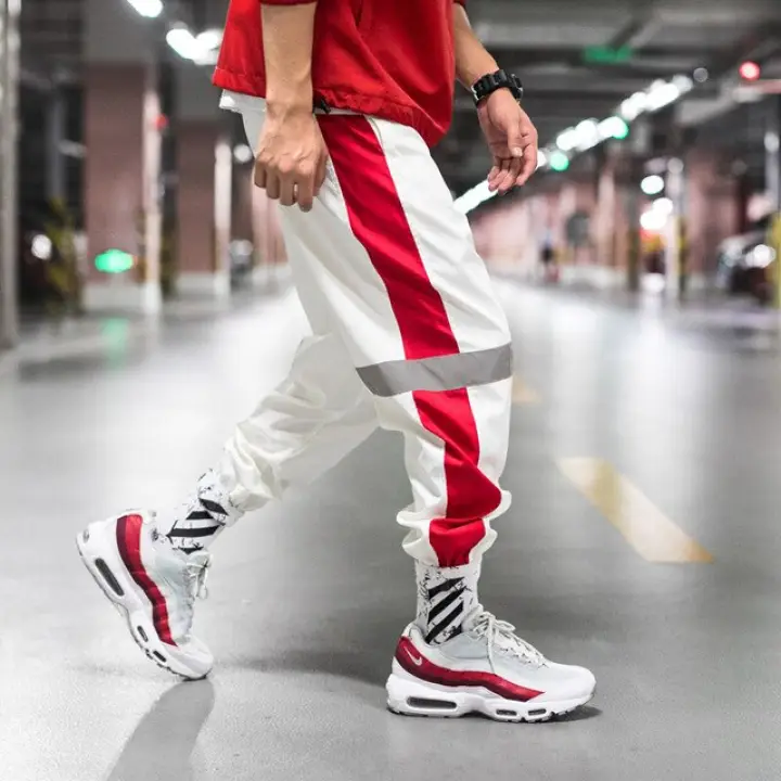 reflective sweatpants mens