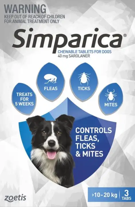 simparica palatable tablets