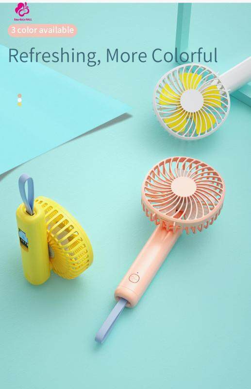 Baby-Bala Mall Handheld Fan Portable Summer Cooling Fan with 3 Speed Mode Singapore
