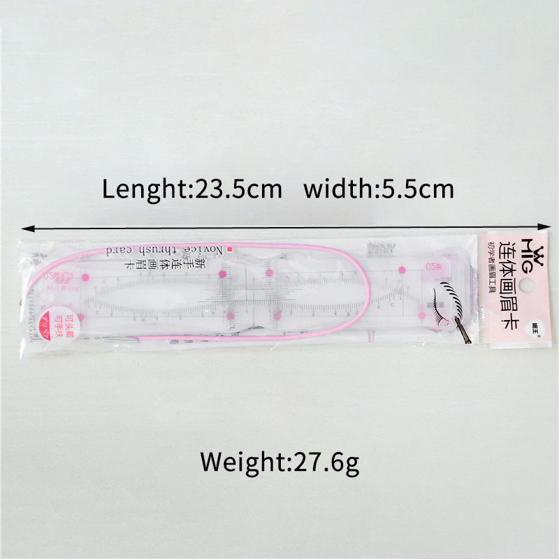 [Znby] Mẫu định hình chải chuốt Khuôn tô lông mày sửa được 12 kiểu dụng cụ trang điểm hình dán tái sử dụng cho lông mày bút chì bút chì mỹ phẩm
