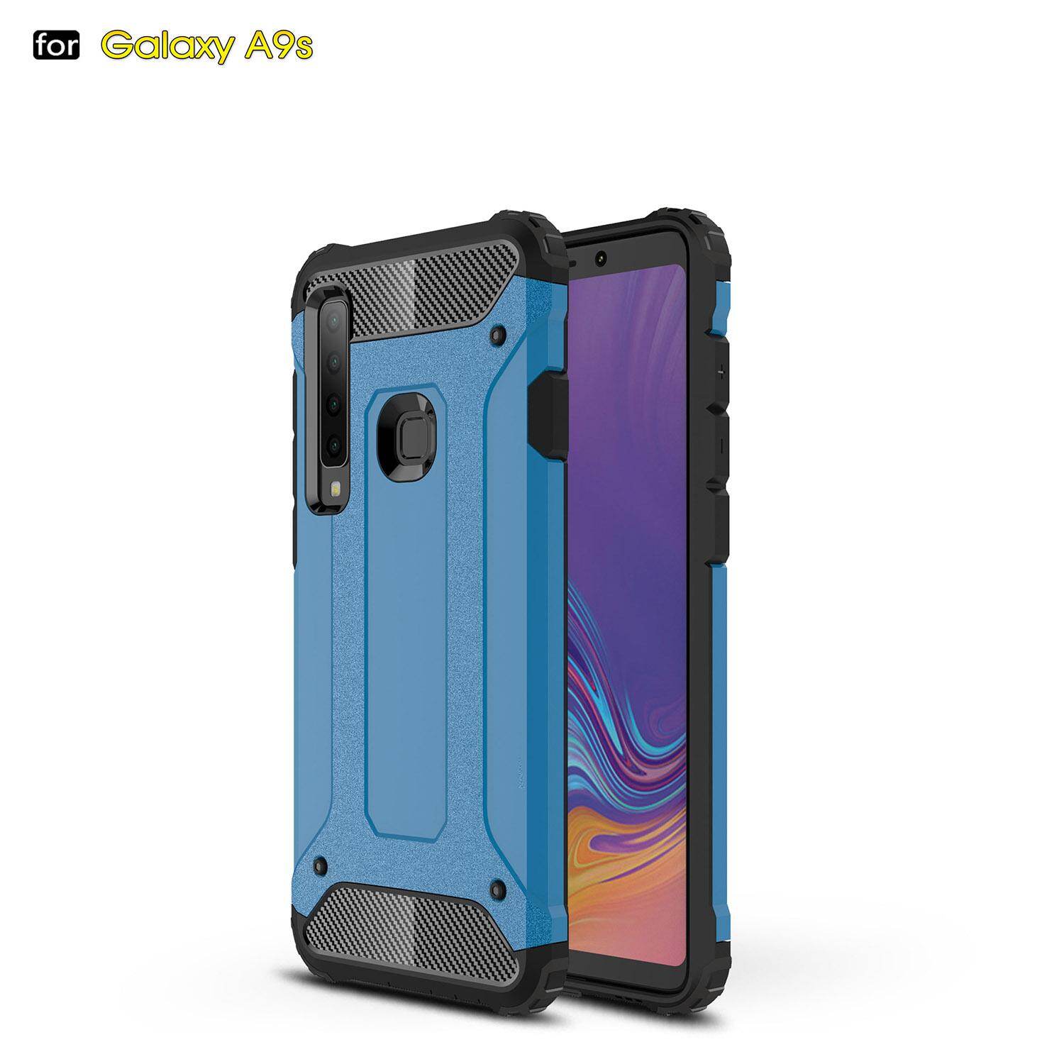 For samsung galaxy a9 / a920 / a9 2018 6.3 inch case pc plastic dual cover silicone soft tpu phone back cases cover cell phone mobile accessories