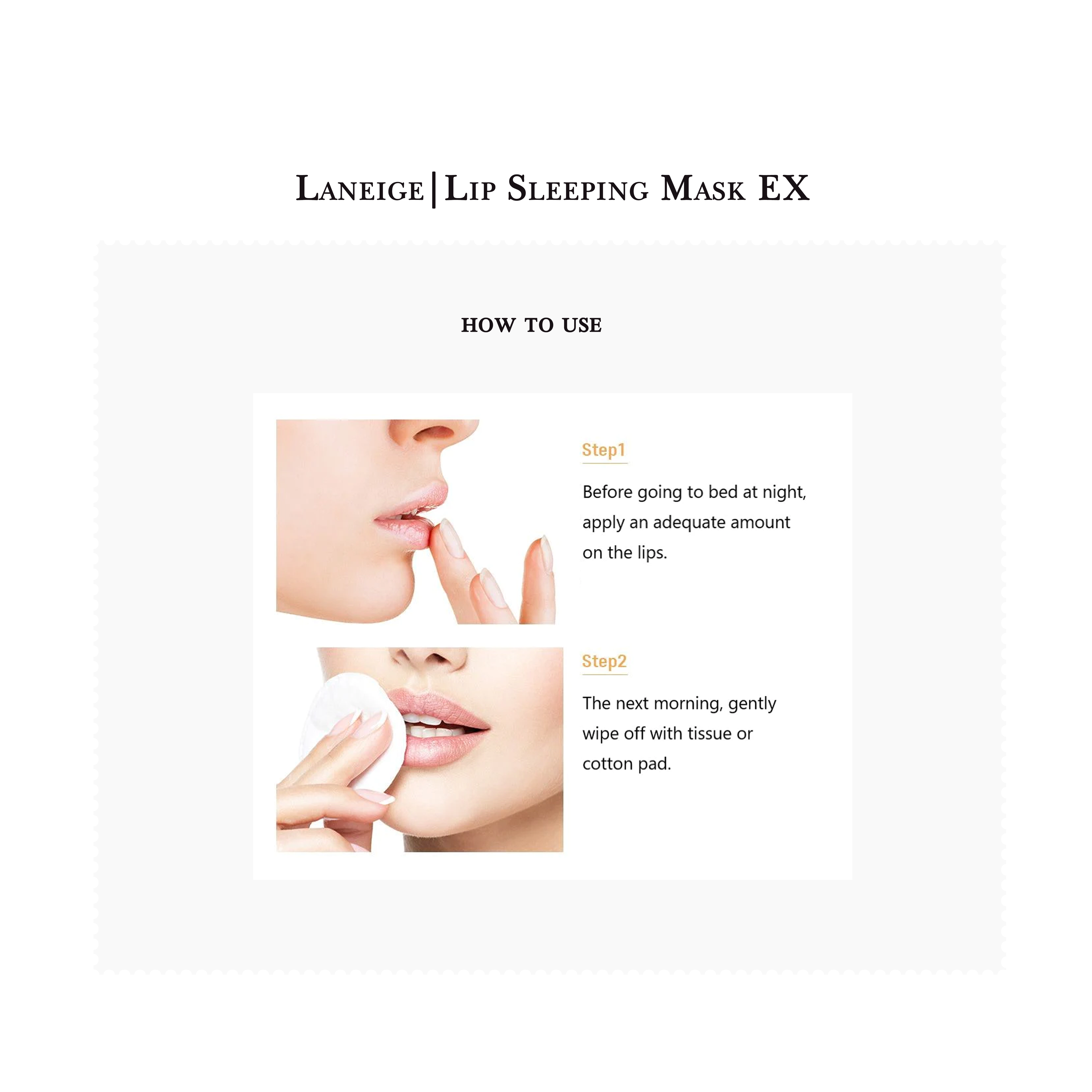 Laneige | Lip Mặt Nạ Dùng Khi Ngủ EX (3G/20G)
