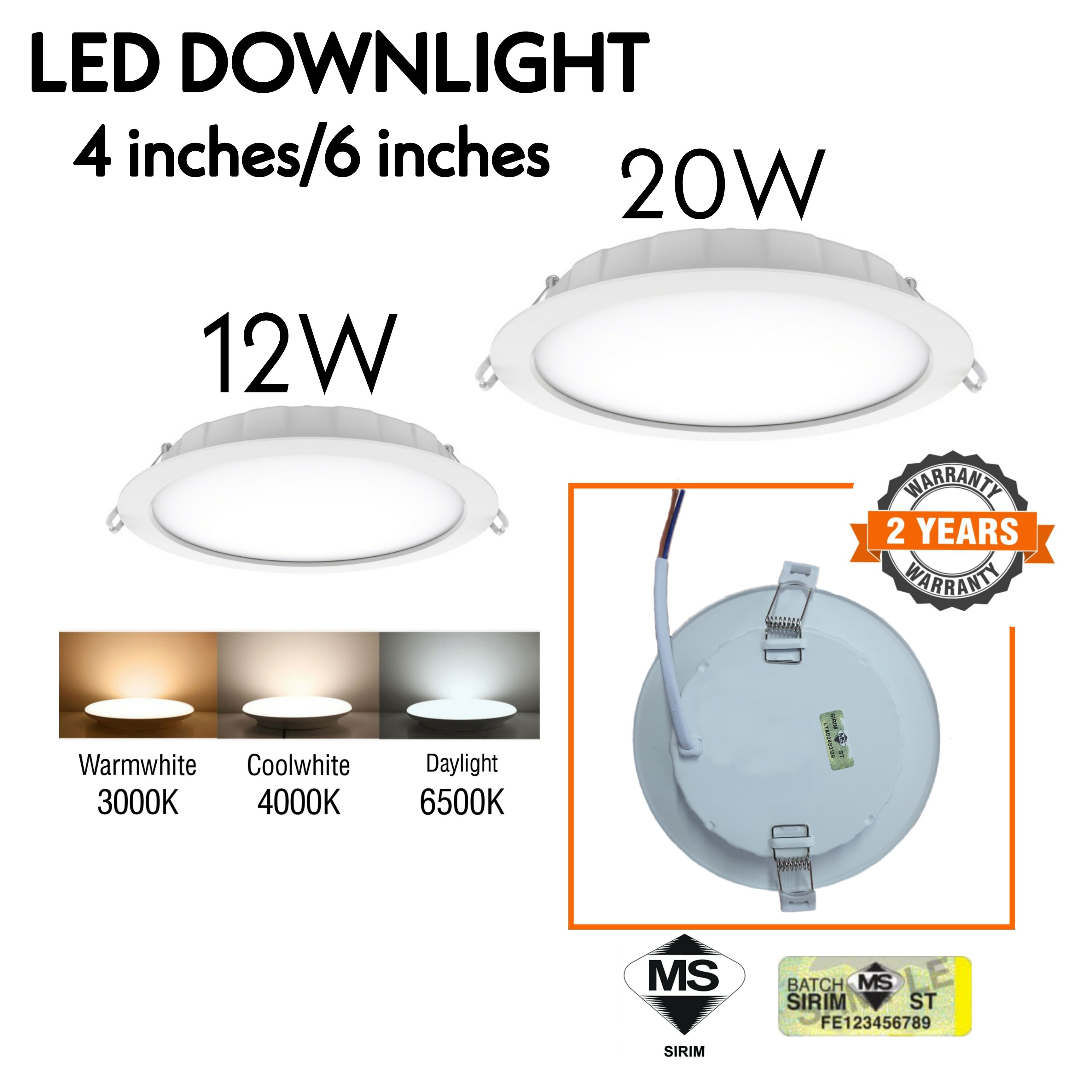 Downlight daylight deals