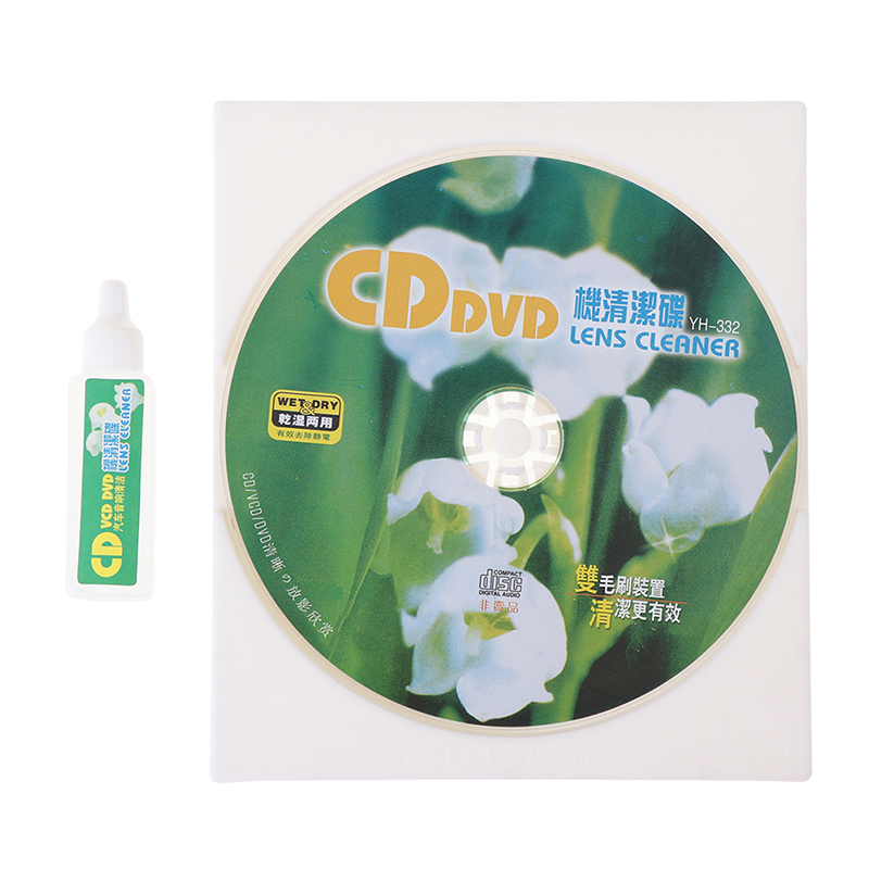 [Energetic] CD VCD DVD Player Lens Cleaner Dust Dirt Removal Cleaning Fluids Disc Restor