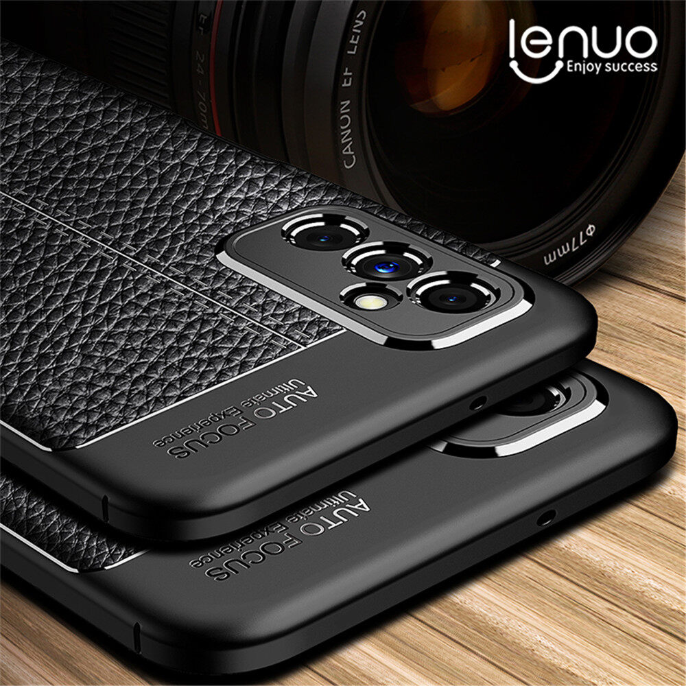 Lenuo for Samsung Galaxy M54 M52 5G Soft TPU Case - All-inclusive Protection Dermatoglyph Phone Silicone Back Cover