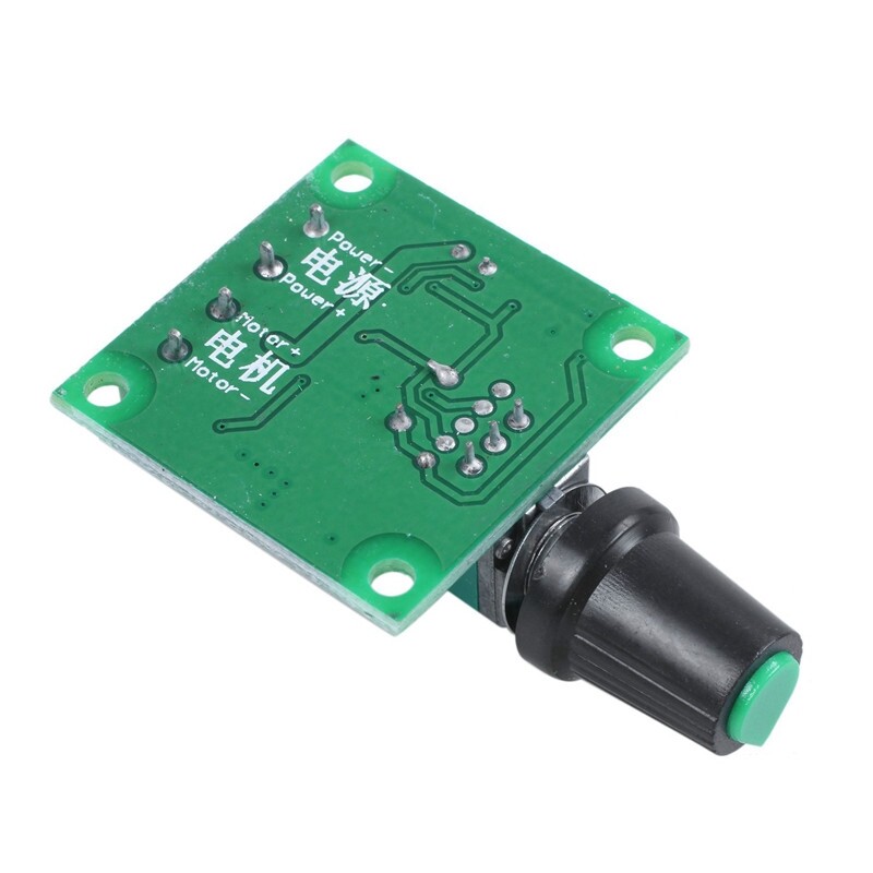 Bộ Điều Khiển Công Tắc Tốc Độ Động Cơ DC 2A, Bộ Điều Khiển Tốc Độ Động Cơ 1.8V 3V 5V 6V 12V Điện Áp Điều Chỉnh PWM
