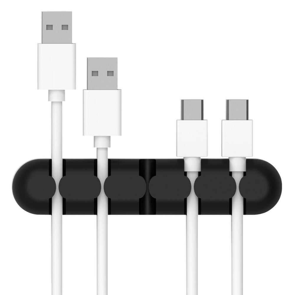 ORICO Cable Organizer Silicone USB Cable Winder Desktop Tidy Management Clips Cable Holder for Mouse Headphone Wire Organizer