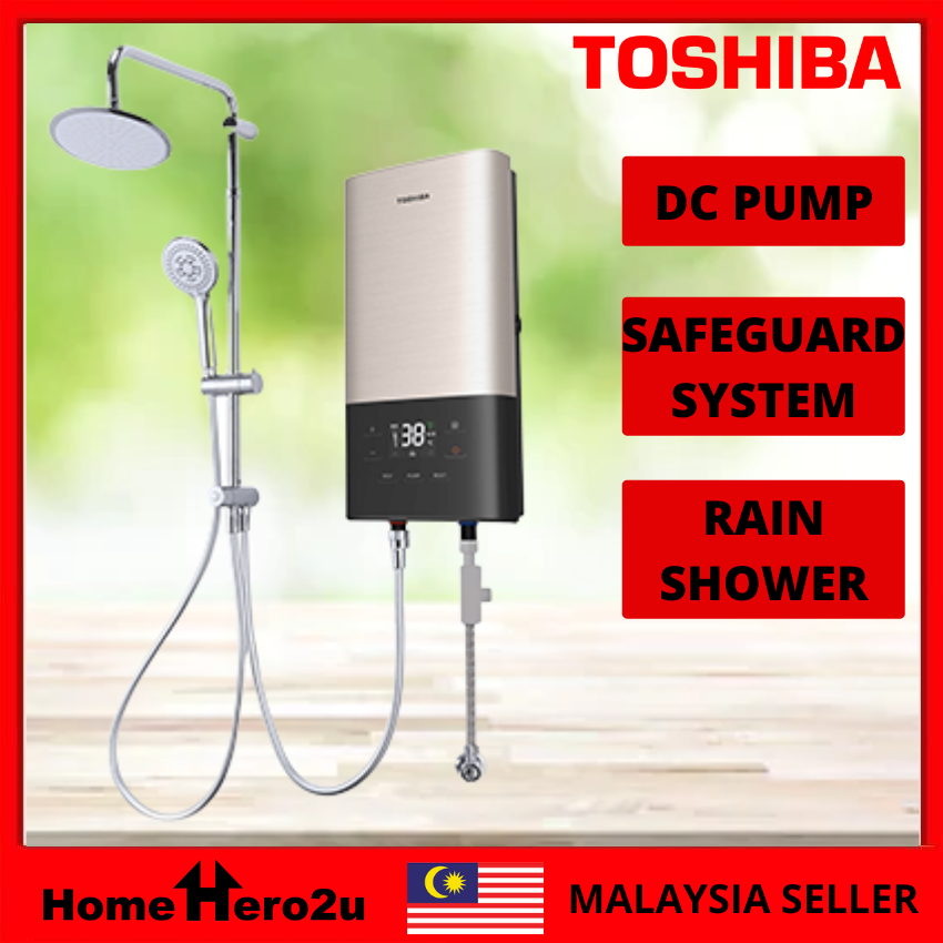 TOSHIBA Instant Water Heater DC Pump TWH38EXPMY(T) Safeguard System