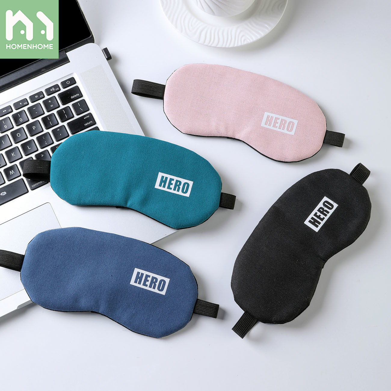 Homenhome Ice Compress Blindfold for Woman Sleep Shading Relieve Eye Fatigue Summer Blindfold for Children and Students