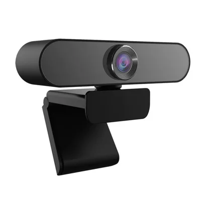 1080p2k Desktop Live Webcam USB with Microphone and Privacy Cover Camera Conference Webcam for Video Calling, Stereo Streaming and Online Classes