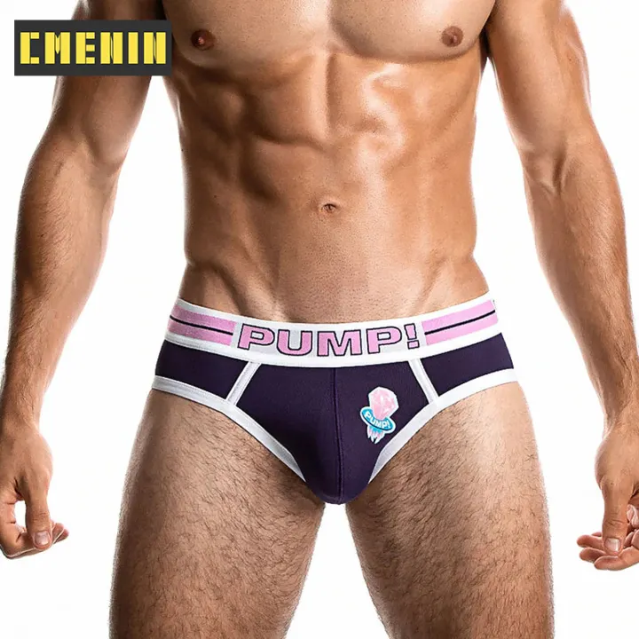 Cmenin 1 Pieces Pump Underwear Men Cotton Briefs For Men Cartoon Sexy Underwear Men Jockstrap Briefs 2020 New Men Bikini Underpants Male Panties Solid Mens Innerwear Pu018 Lazada