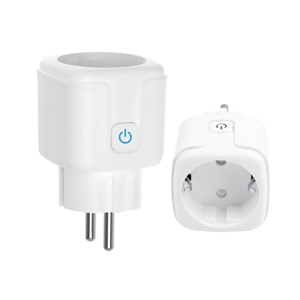 Sauceret Tuya ZigBee Phích Cắm Thông Minh Ổ Cắm EU 20A Ổ Cắm Từ Xa Không Dây Ổ Cắm Hẹn Giờ Thông Minh Điều Khiển Bằng Giọng Nói Ổ Cắm Điện Thông Minh PC Chống Cháy Tại Nhà EU Jan