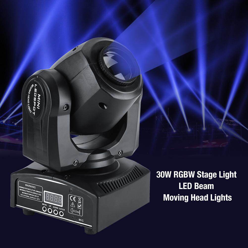 Sweetbaby 1 30 W Di Chuyển Đầu Đèn Sân Khấu DMX512 Disco Quán Đảng Hiệu Ứng Đèn Phích Cắm EU 220 ~ 240 V